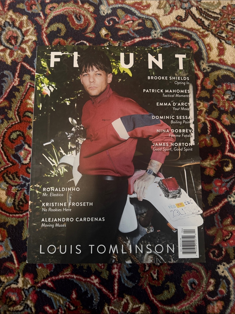 Louis Tomlinson Flaunt Magazine Cover